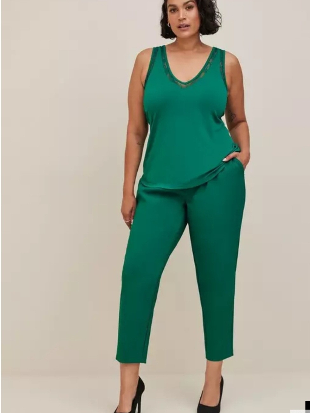Pull On Tapered Dress Pant
